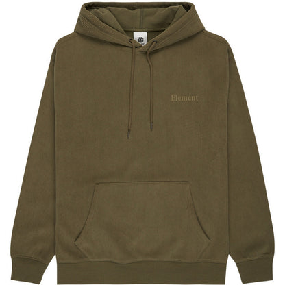 Felpe con cappuccio Uomo Element - Serif Corduroy Po - Verde