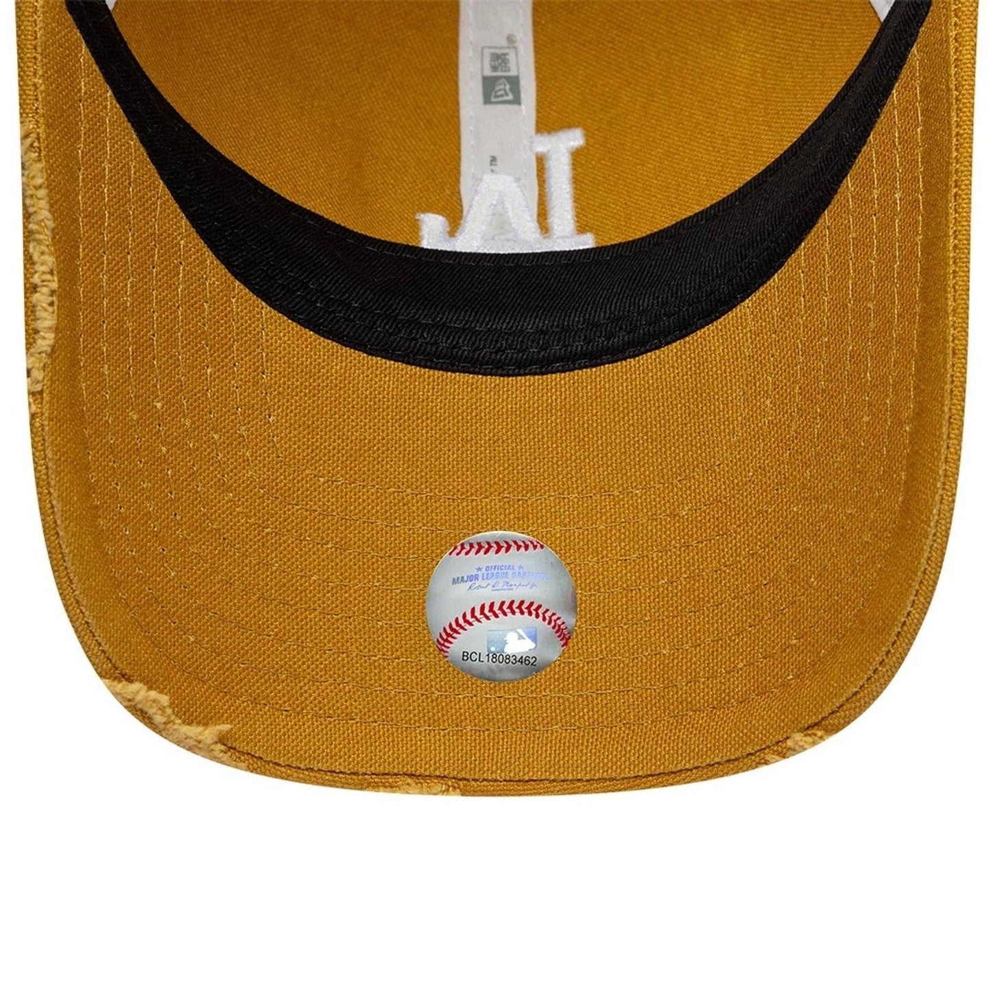 Cappellini da baseball Unisex New Era - Cotton Canv 9Twenty Trucker - Giallo