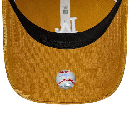 Cappellini da baseball Unisex New Era - Cotton Canv 9Twenty Trucker - Giallo