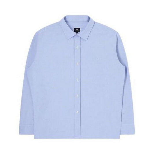 Camicie casual Uomo Edwin - Big Ox-Shirt Ls - Blu