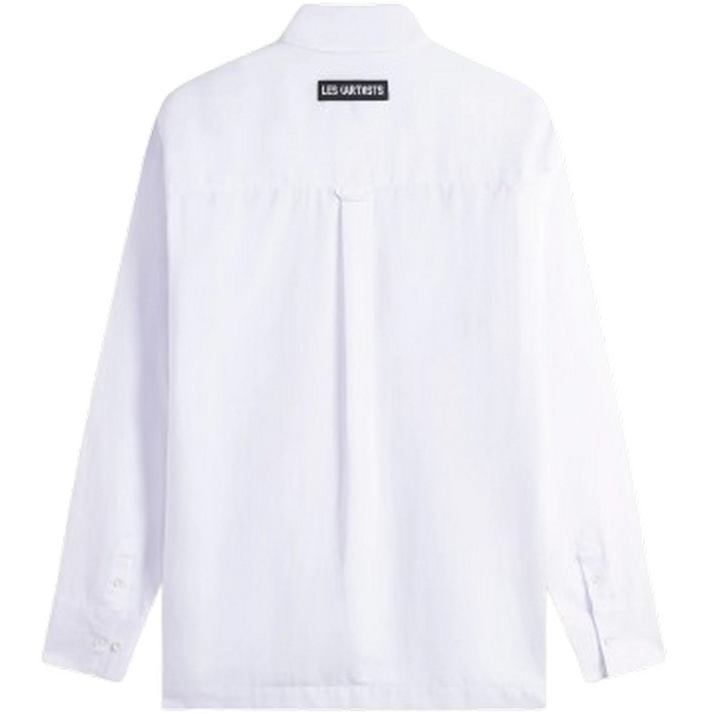 Camicie casual Uomo Les Artists - Shirt Embroidery - Bianco