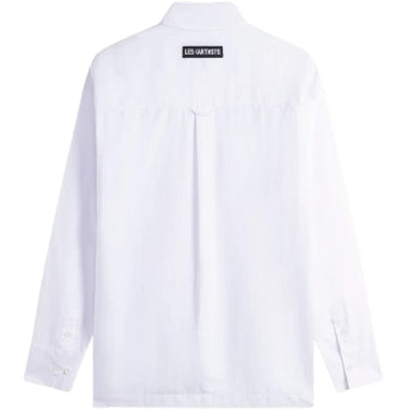 Camicie casual Uomo Les Artists - Shirt Embroidery - Bianco