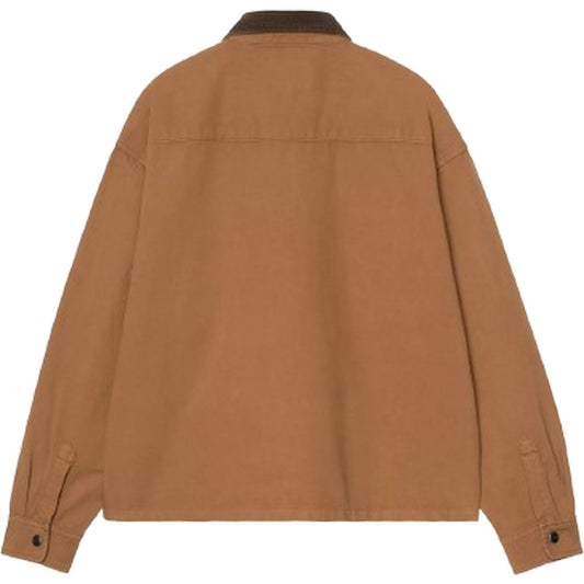 Camicie casual Uomo Carhartt Wip - Prescott Shirt Jac - Marrone