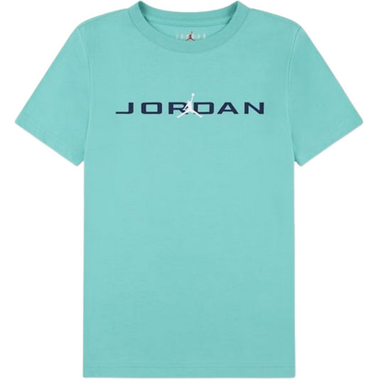 T-shirt Ragazzi Unisex Jordan - Jdb Mj Jd Air Stretch Ss Crew - Turchese