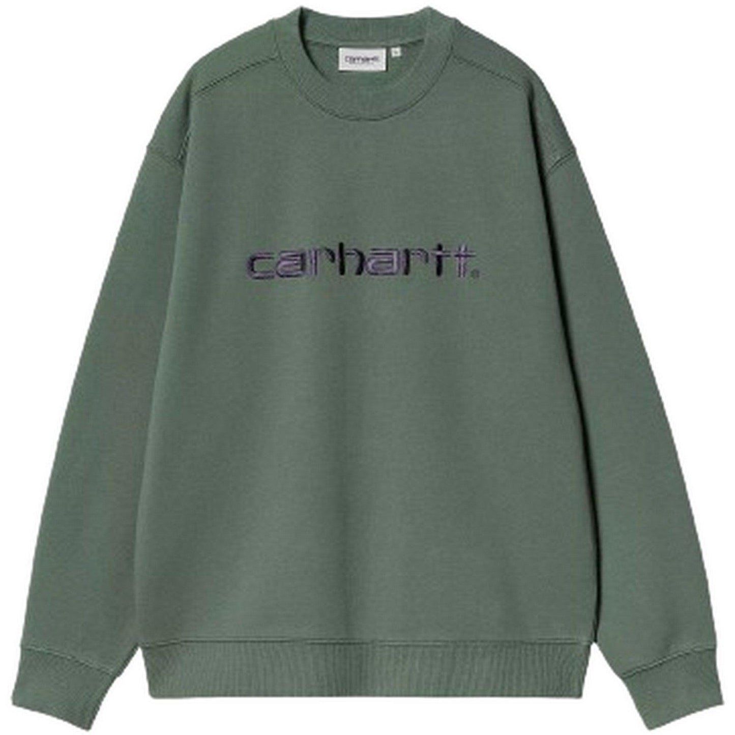 Felpe senza cappuccio Donna Carhartt Wip - W' Carhartt Sweat - Verde