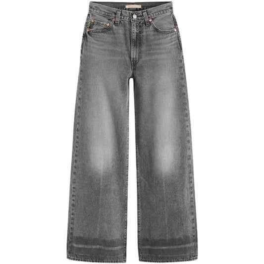 Jeans Donna Levi's - Ribcage Wide Leg - Grigio