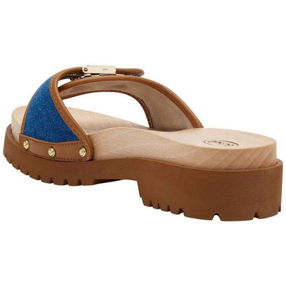 Sandali Donna Scholl - Pescura Carroarmato - Blu