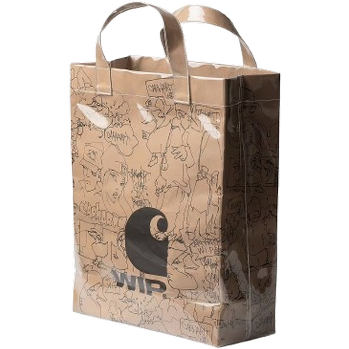 Borse a mano Unisex Carhartt Wip - Blinkerfluid Paper Bag - Marrone