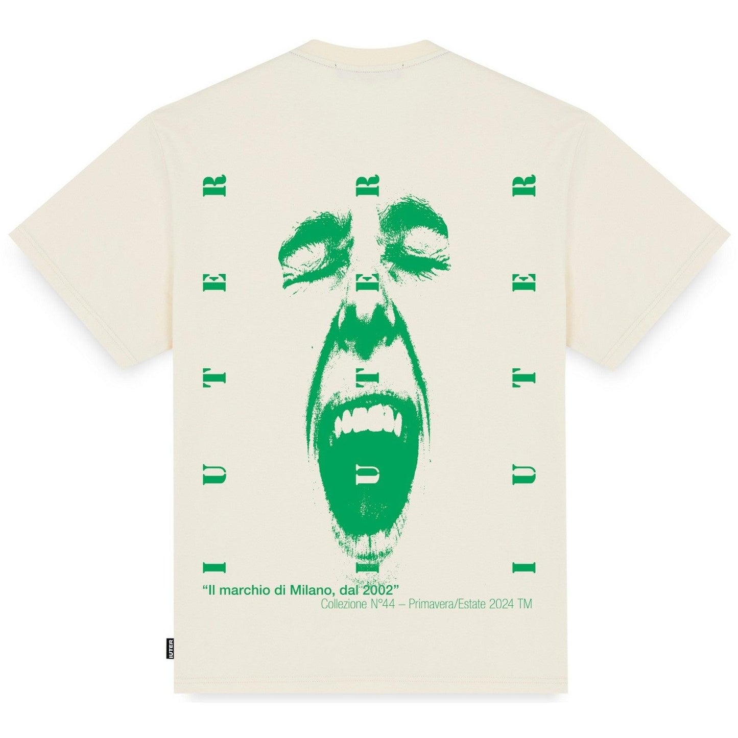 T-shirt Uomo Iuter - Face Tee - Bianco