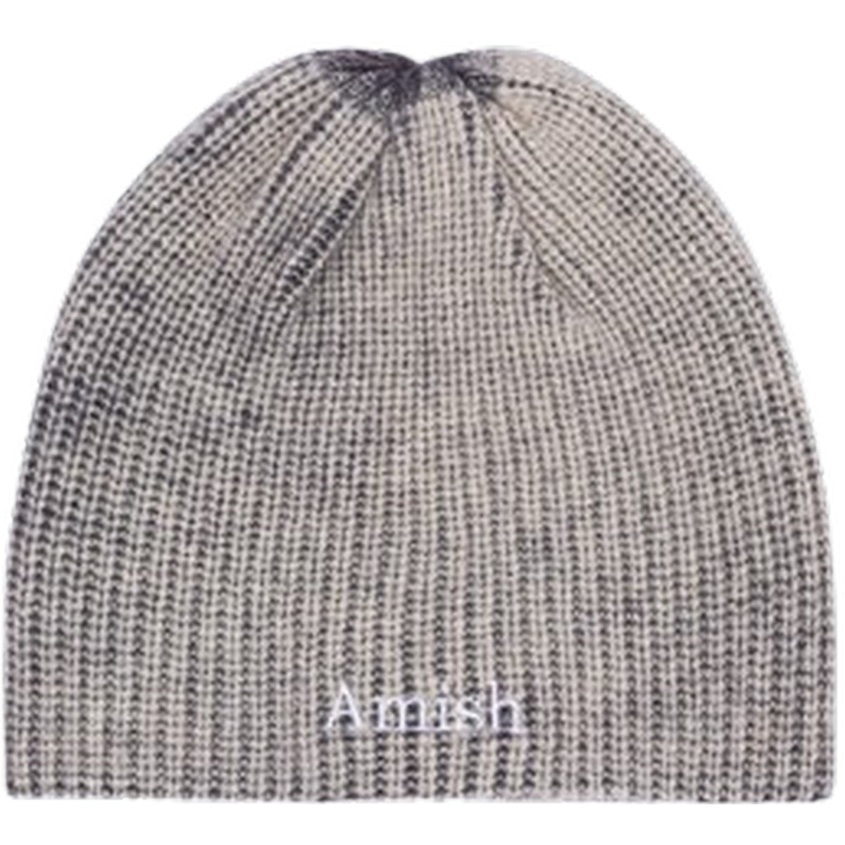 Berretti in maglia Unisex Amish - Beanie Rib - Nero
