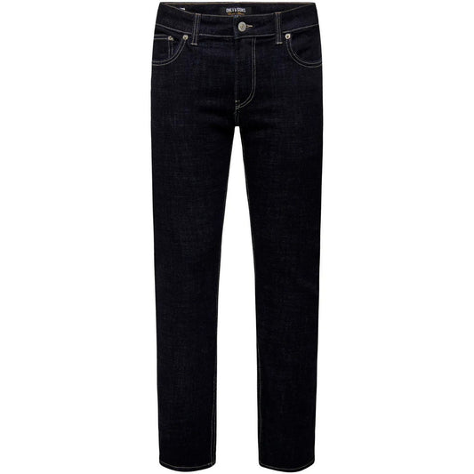 Jeans Uomo Only & Sons - Onsweft Reg. Rinse 9835 Pim Dnm - Blu