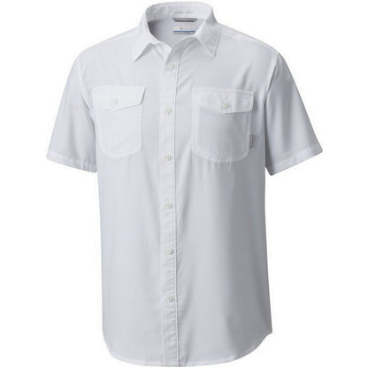 Camicie casual Uomo Columbia - Utilizer Ii Solid Short Shirt - Bianco