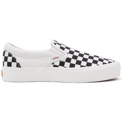 Sneaker Uomo Vans - Slip-On Vr3 Checkerboard Black/Marshmallow - Multicolore