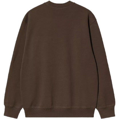 Felpe senza cappuccio Uomo Carhartt Wip - Carhartt Sweat - Marrone