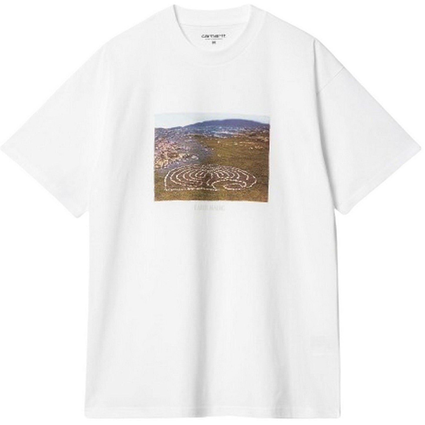 T-shirt Uomo Carhartt Wip - S/S Earth Magic T-Shirt - Bianco