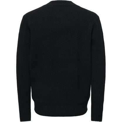 Cardigan Uomo Only & Sons - Onsray Reg Ls Cardigan Knit Frml Noos - Nero