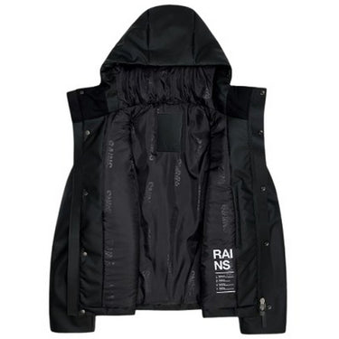 Rains Vestes imperméables pour femmes - Nome Short W Parka - Bleu
