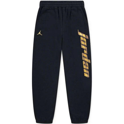 Pantaloni Ragazzi Unisex Jordan - Jdb Mountainside Flc Pant - Nero