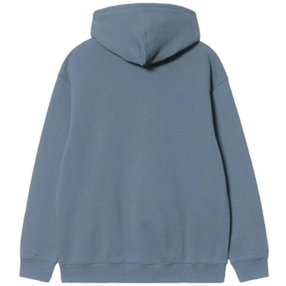 Felpe con cappuccio Donna Carhartt Wip - W' Hooded Carhartt Sweatshirt - Blu