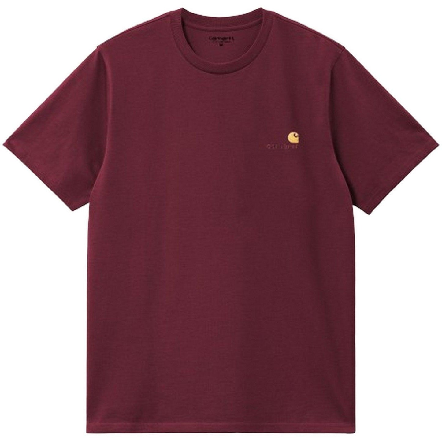 T-shirt Uomo Carhartt Wip - S/S American Script - Bordeaux