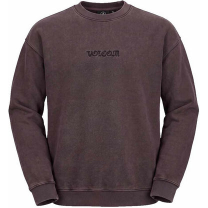 Felpe senza cappuccio Uomo Volcom - Big Stone Crew - Grigio