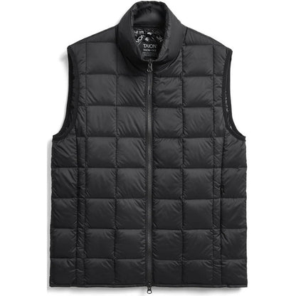Gilet Unisex Taion - Hi Neck W-Zip Down Vest - Nero
