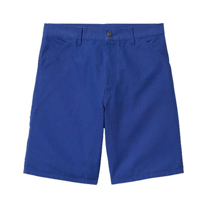 Bermuda Unisex Carhartt Wip - Single Knee Short - Azzurro