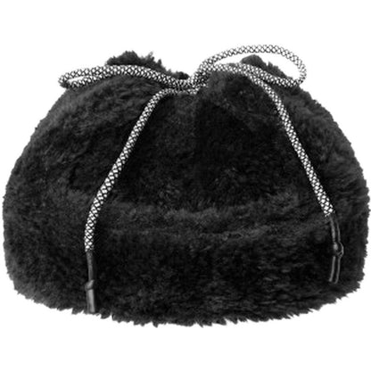 Baschi e berretti Unisex Kangol - Faux Shearling Utility Flap Ca - Nero