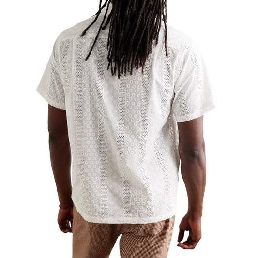 Camicie casual Uomo Portuguese Flannel - Santos - Bianco