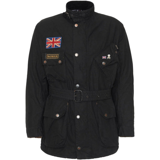 Giacche Uomo Barbour International - Smq 60Th Anniversary Wax - Nero