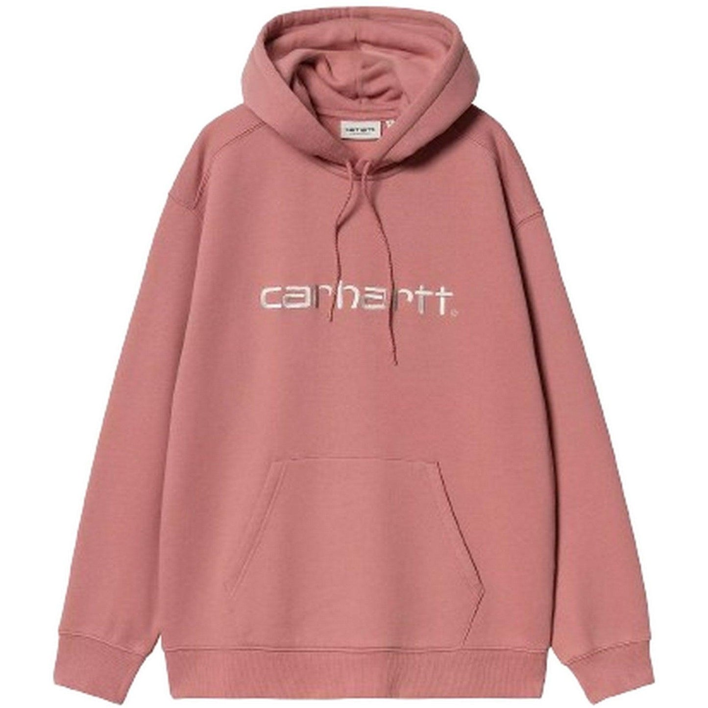 Felpe con cappuccio Donna Carhartt Wip - W' Hooded Carhartt Sweatshirt - Rosa