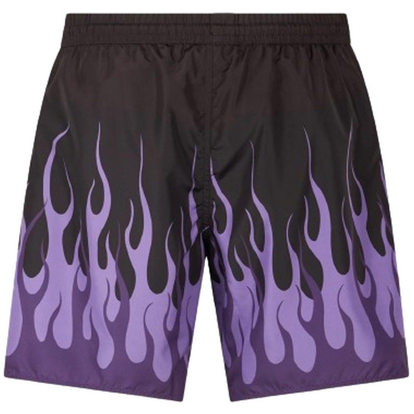 Pantaloncini e calzoncini Uomo Vision of Super - Black Swimwear With Double Pink Flames And White L - Nero