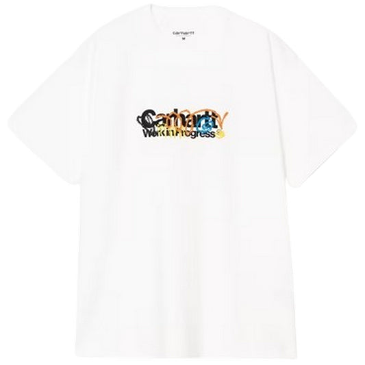 T-shirt Uomo Carhartt Wip - S/S Primary T-Shirt - Bianco