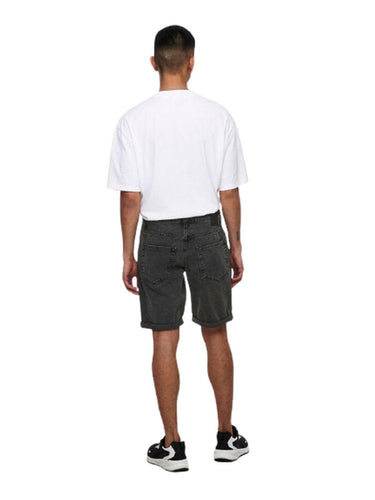 Pantalones cortos para hombre Only & Sons - Onsavi Life Loose Shorts Pk9081 - Negro