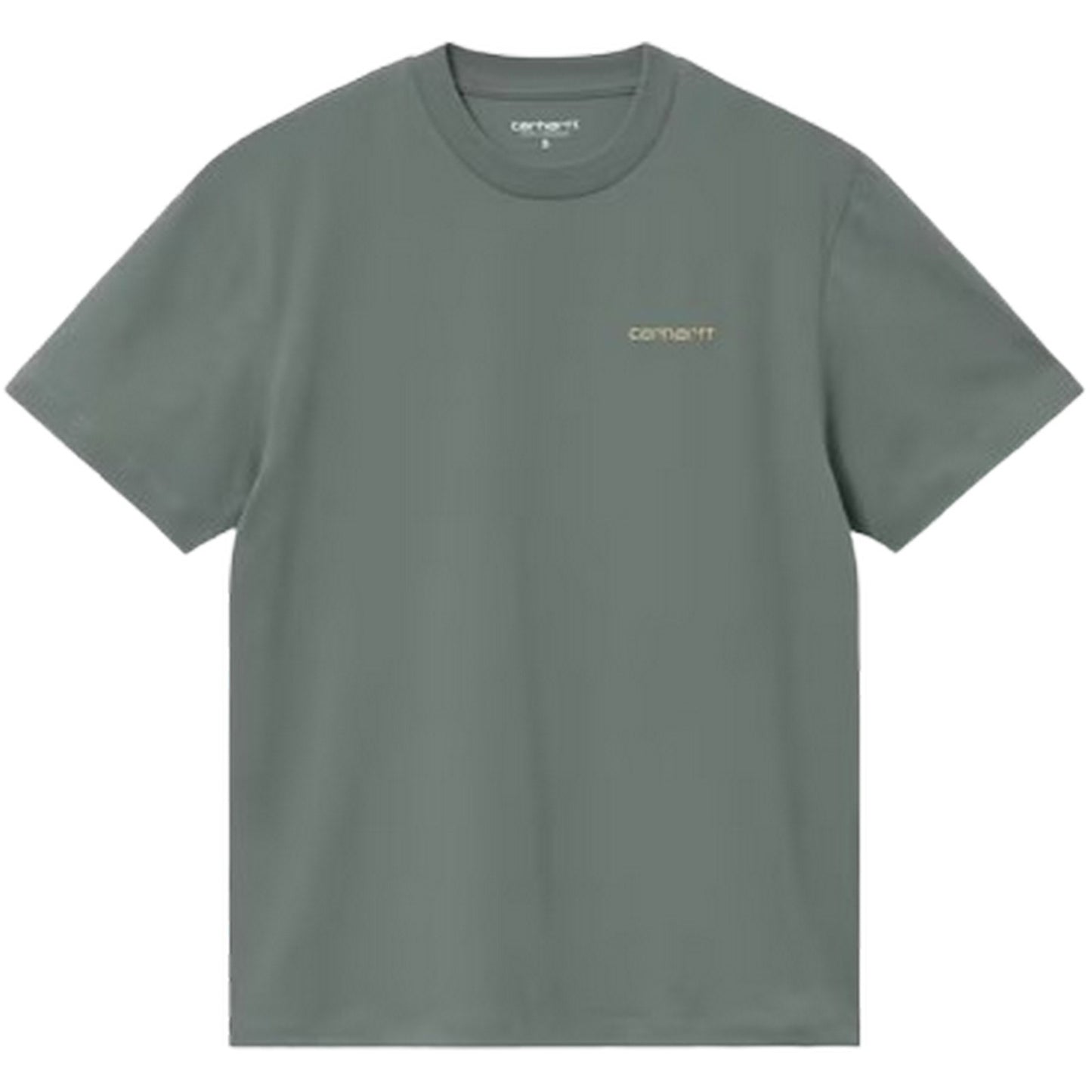 T-shirt Donna Carhartt Wip - W' S/S Script Embroidery T-S - Verde