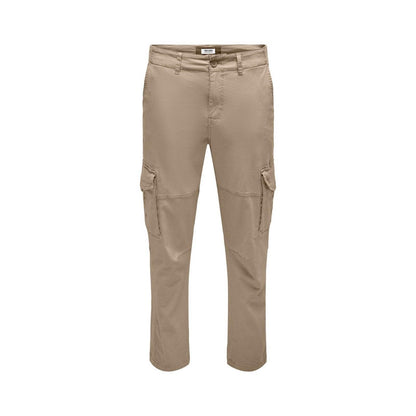 Pantaloni Uomo Only & Sons - Onsdean Life Tap Cargo 0032 Pant Noos - Beige