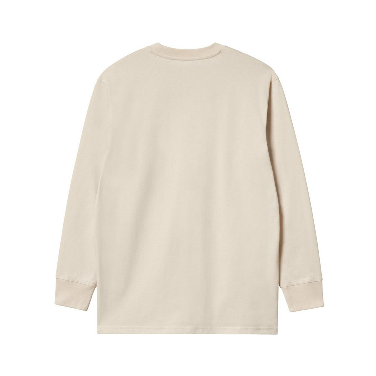 Maglie a manica lunga Uomo Carhartt Wip - L/S American Script T-Shirt - Beige