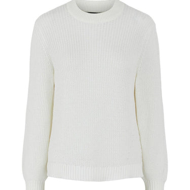 Maglioni Donna Pieces - Pcolivia Ls O-Neck Knit - Beige