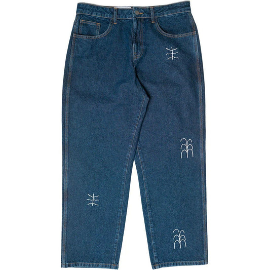 Pantaloni Uomo Deceit - Tribal Denim Pant - Blu