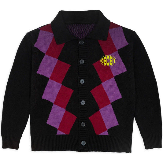 Cardigan Uomo Deceit - Gogogo Cardigan - Nero