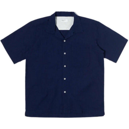 Camicie casual Uomo Universal Works - Camp Shirt - Blu