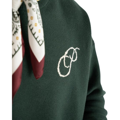 Felpe senza cappuccio Uomo Prohibited - Initial Knit Sweater - Verde