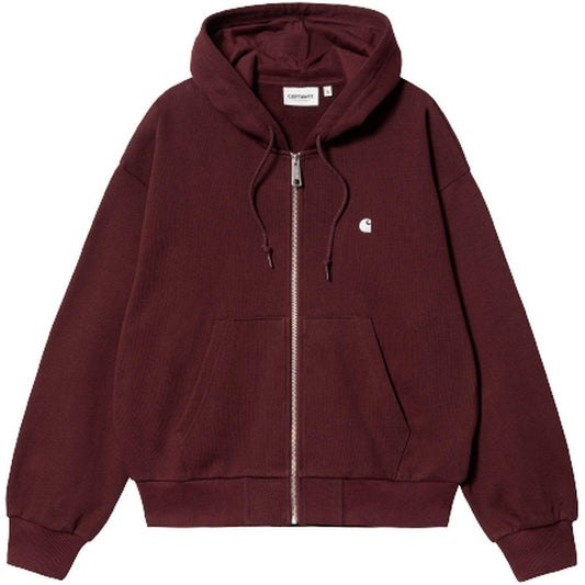 Giacche Donna Carhartt Wip - W' Hooded Casey Jacket - Bordeaux