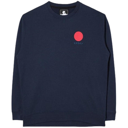 Felpe senza cappuccio Uomo Edwin - Japanese Sun Sweat - Blu