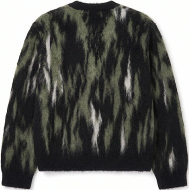 Cardigan Uomo Vertere Berlin - Ashfall Knit Cardigan - Verde