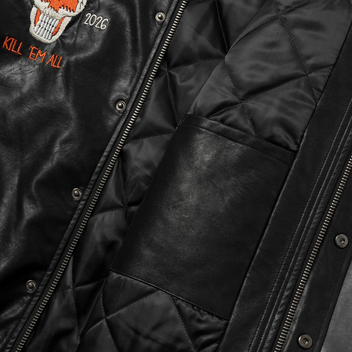 Giubbotti Uomo Propaganda - Varsity Jacket Semboy - Nero