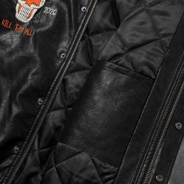 Giubbotti Uomo Propaganda - Varsity Jacket Semboy - Nero