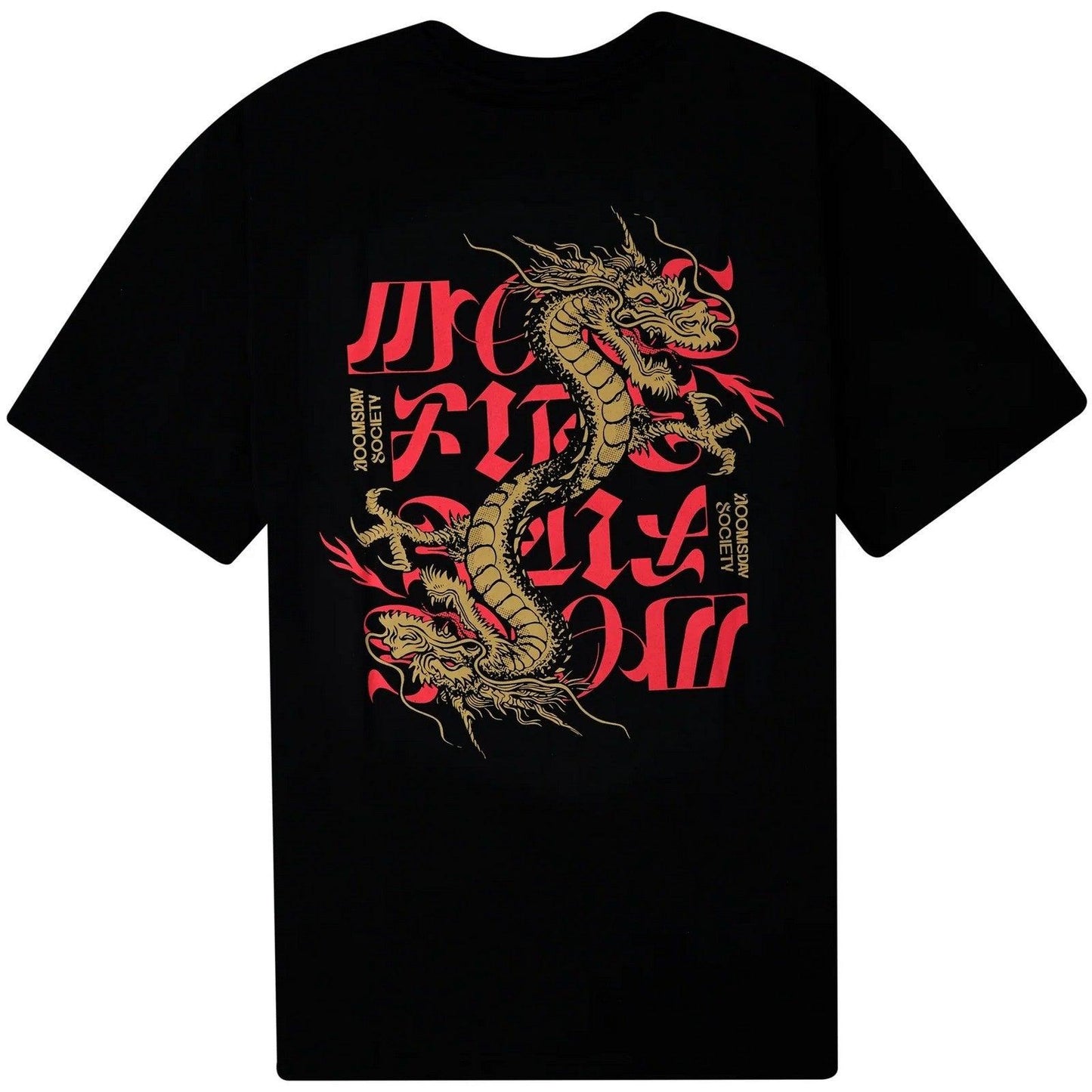 T-shirt Uomo Doomsday - More Fire T Shirt - Nero