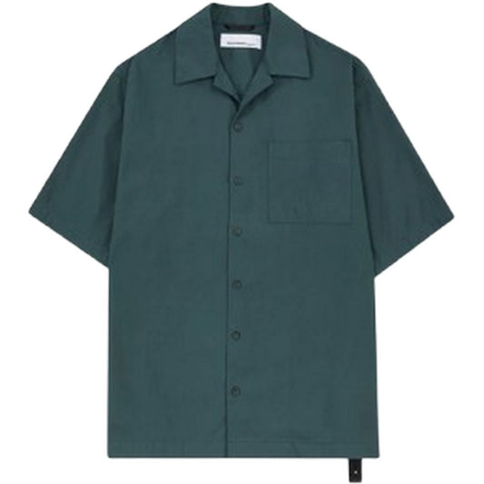 Camicie casual Uomo OAMC Peacemaker - Boxy S/S Shirt - Verde