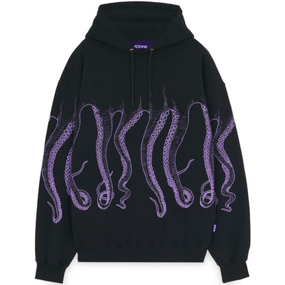Felpe con cappuccio Uomo Octopus - Octopus Outline Hoodie - Nero
